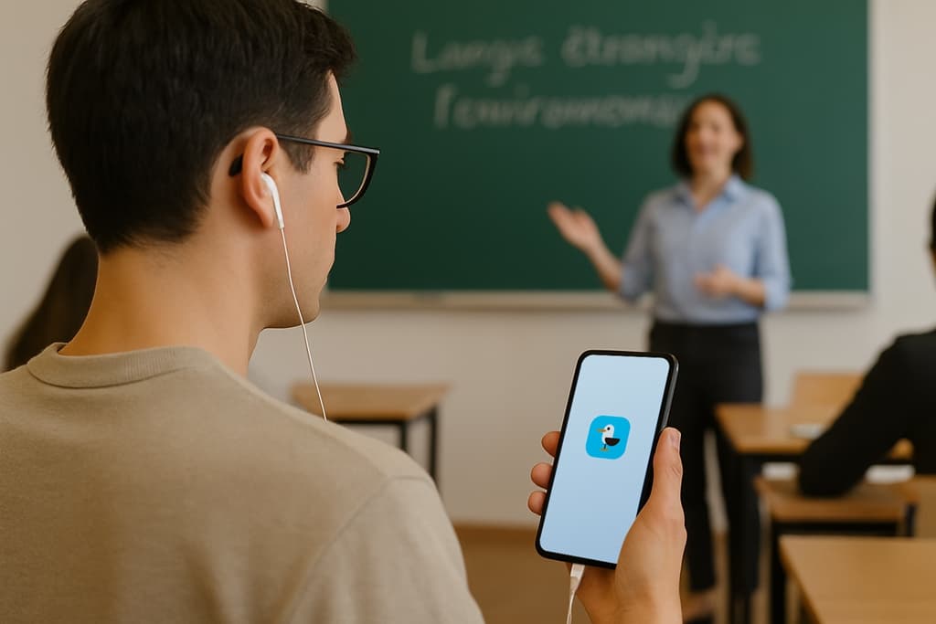 Lectures/classes with one-way SI